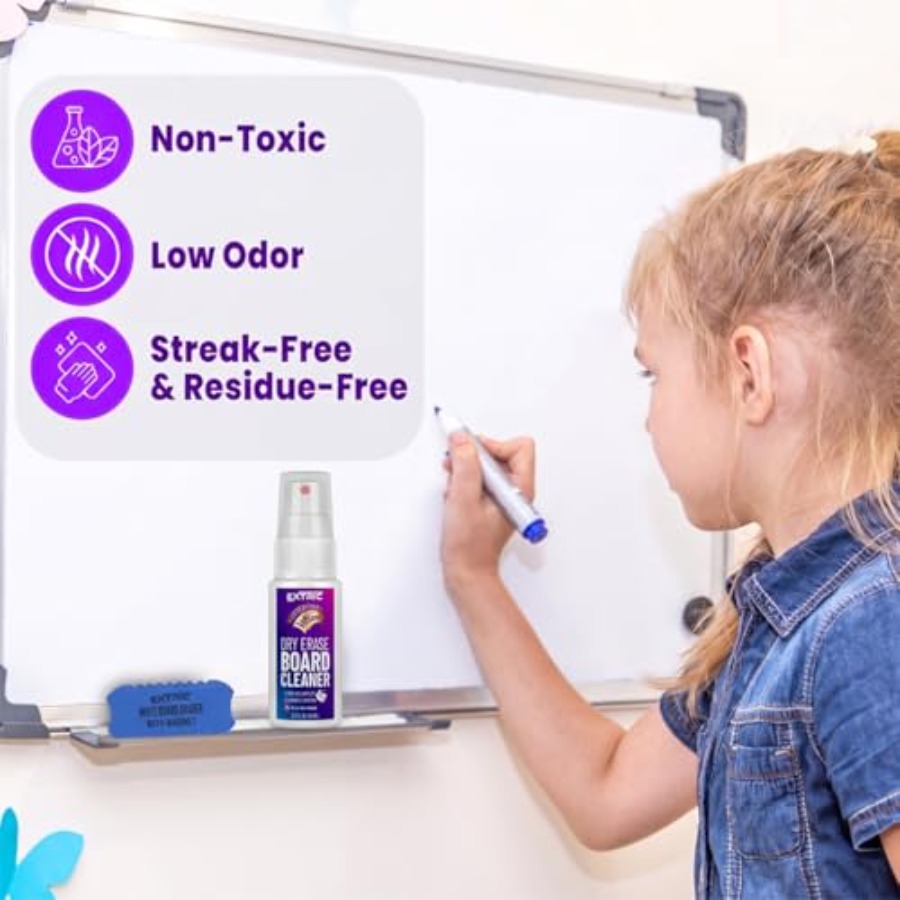 Dry Erase Markers Set, 4 White - Whiteboard Marker Set ulasan dan harga