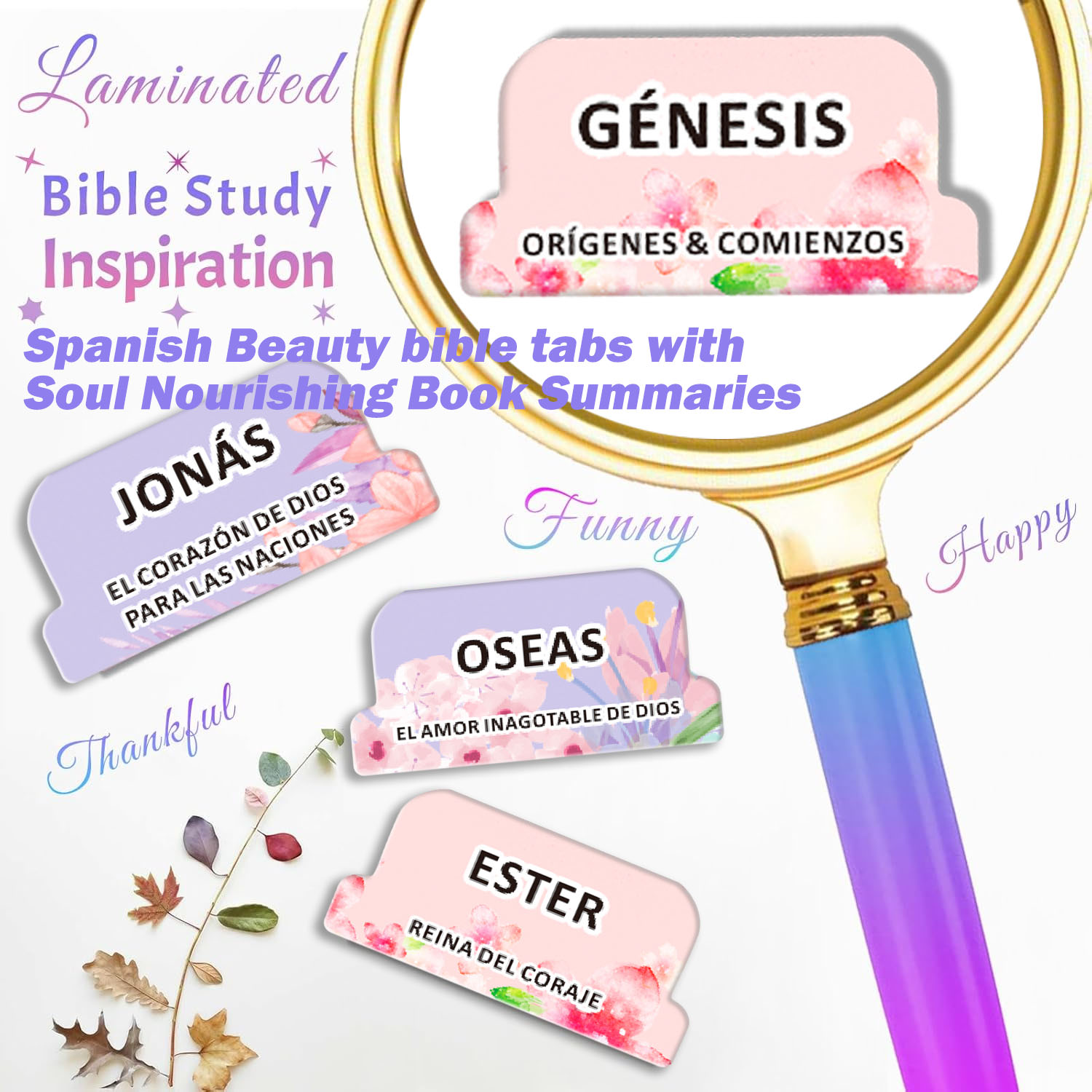 80pcs Spanish Bible Tabs-Soul  - Index Tab Divider ulasan dan harga