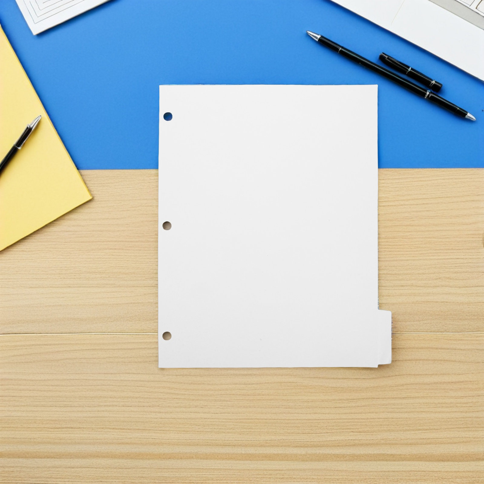4Sets Blank Write Page Divider - Index Tab Divider ulasan dan harga