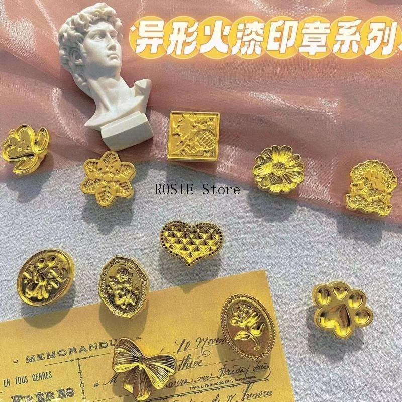 3D Metal Wax Seal Stamp Retro  - Wax Seal Stamp Kit ulasan dan harga