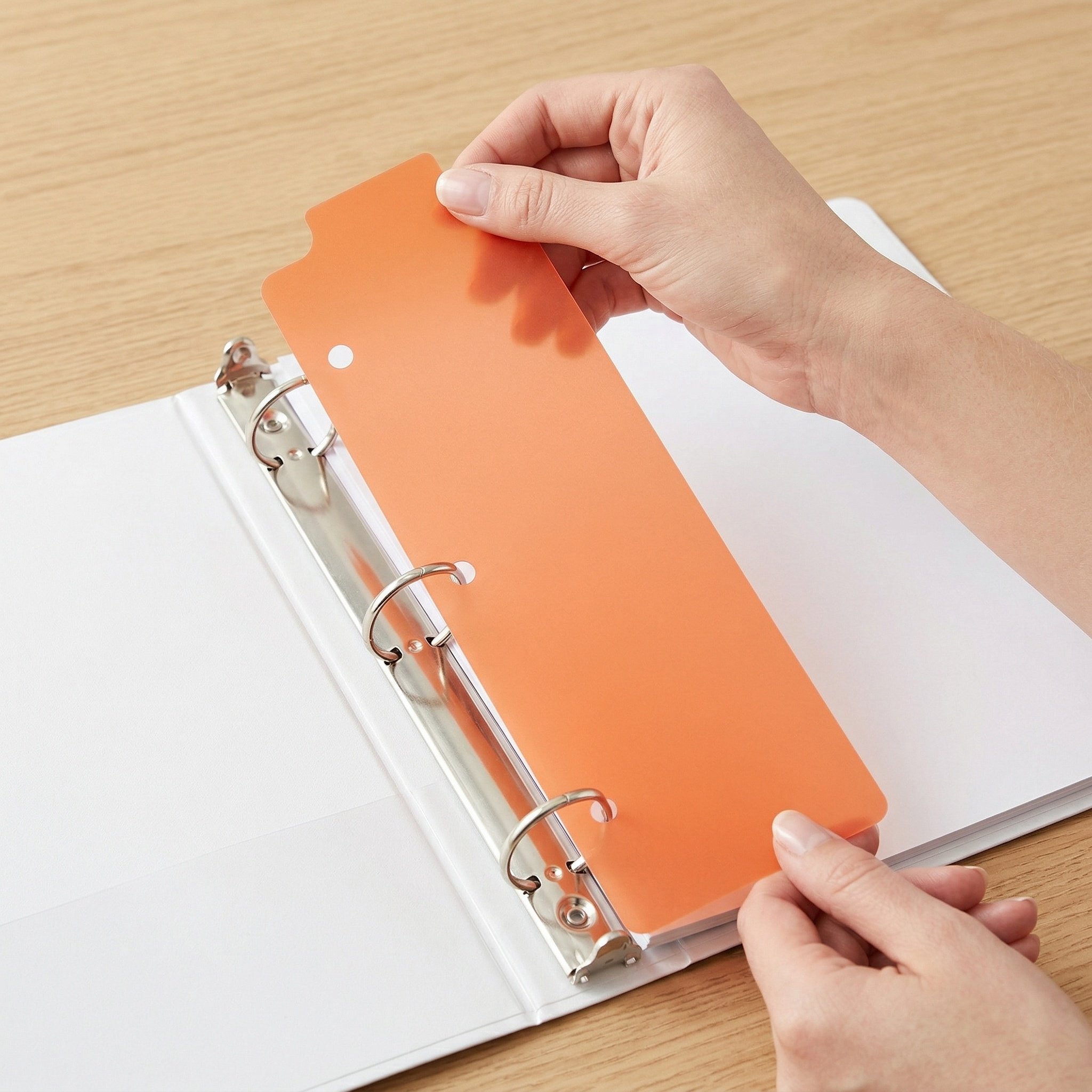 15Pcs Plastic Binder Index Div - Index Tab Divider ulasan dan harga