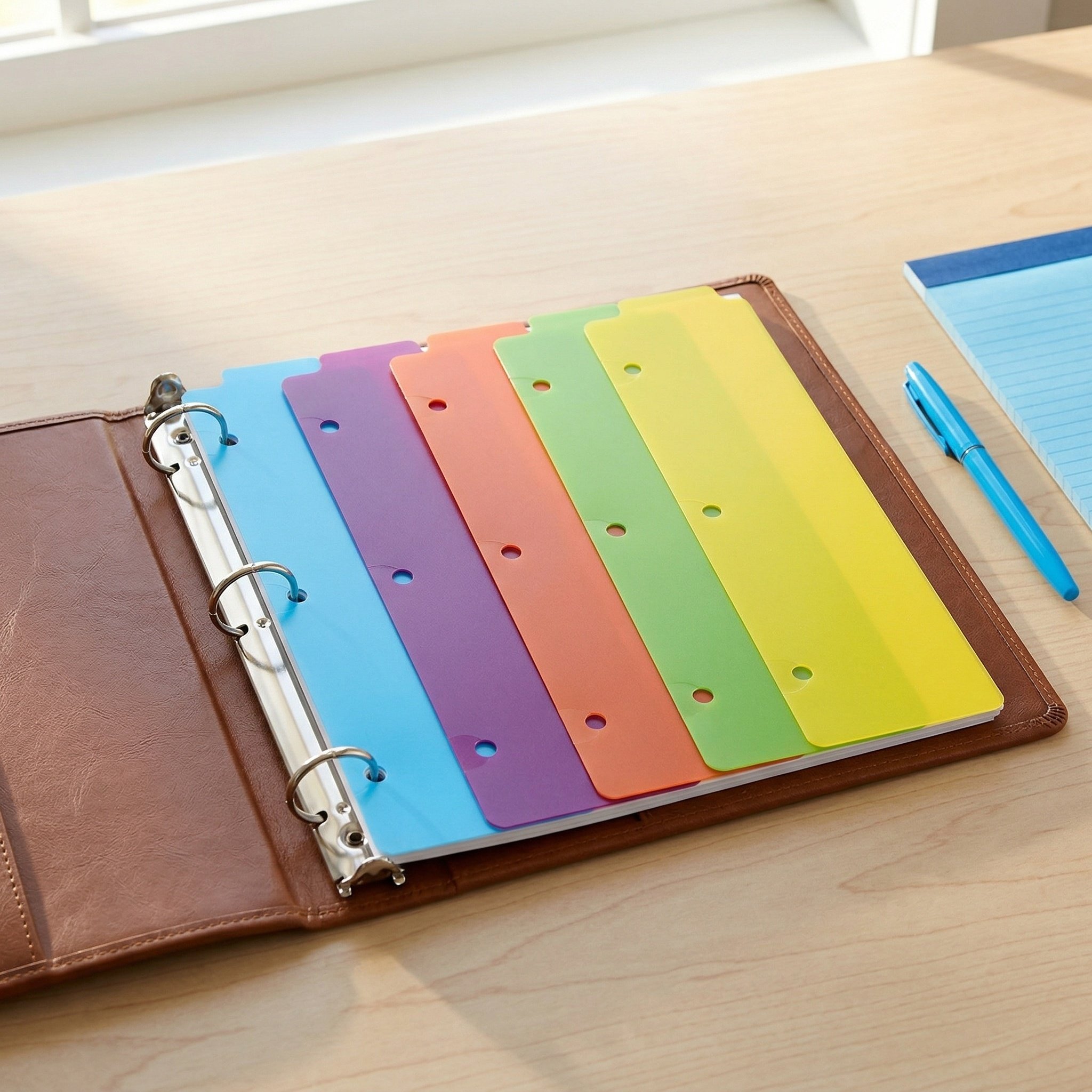 15Pcs Plastic Binder Index Div - Index Tab Divider ulasan dan harga