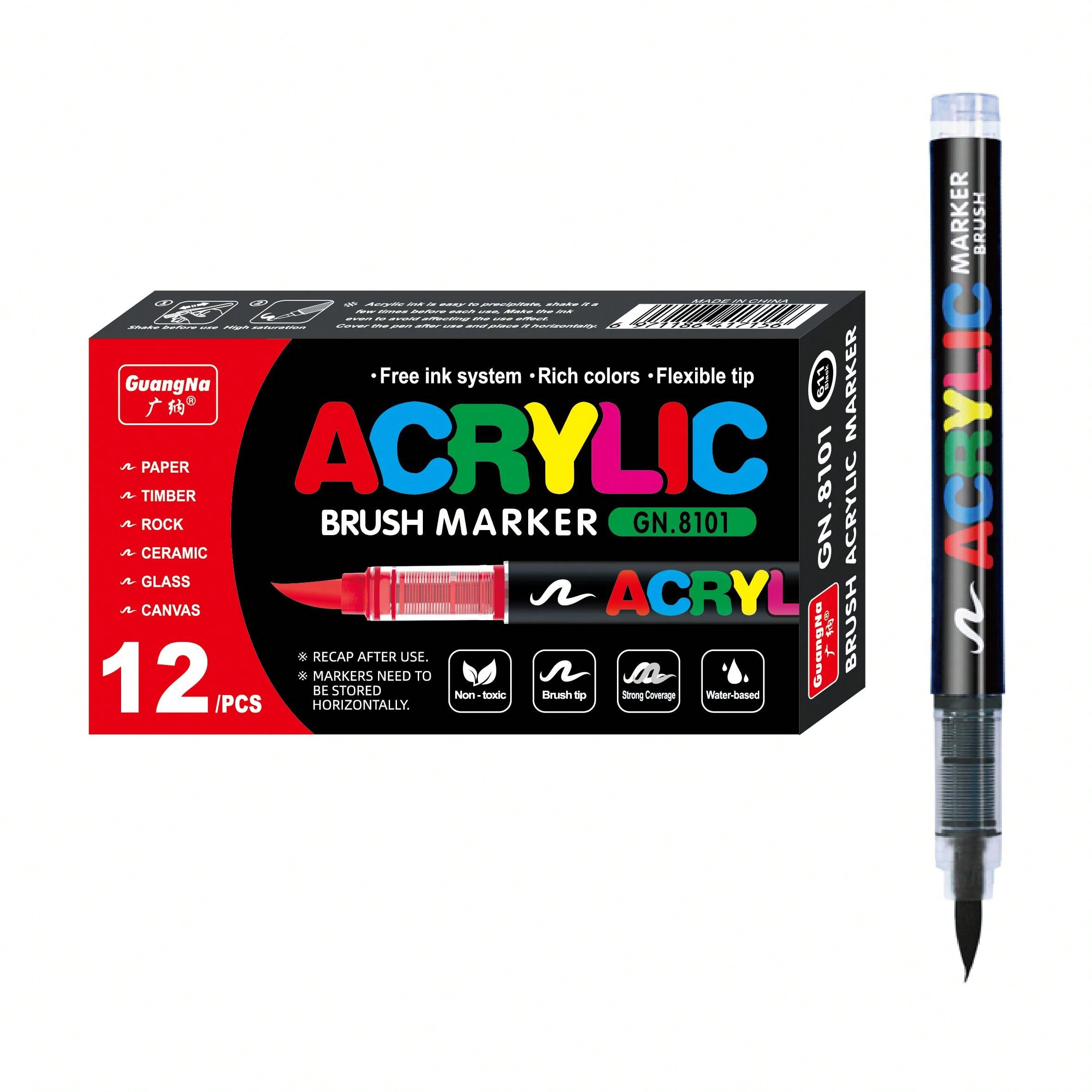 12 Pcs Black/White Premium Sof - Whiteboard Marker Set ulasan dan harga