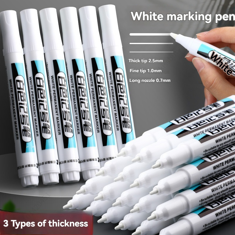 1-20Pcs Long Head White Ink Pe - Whiteboard Marker Set ulasan dan harga