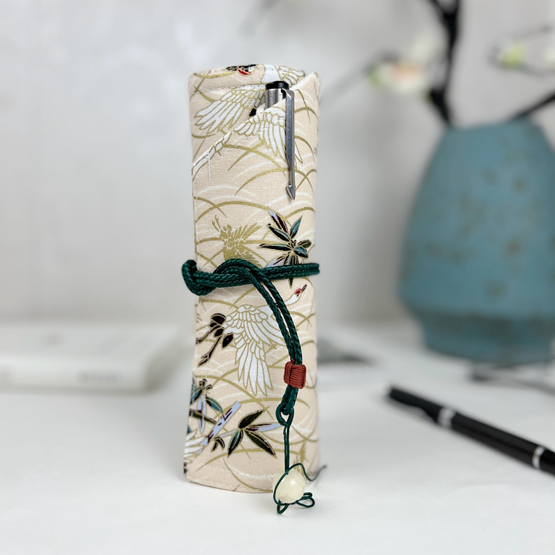 Retro Chinese Style Pen Curtai - Pencil Case Large ulasan dan harga