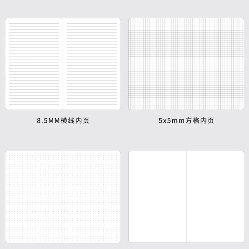 PU Cover Notebook A5 Password  - Index Tab Divider ulasan dan harga