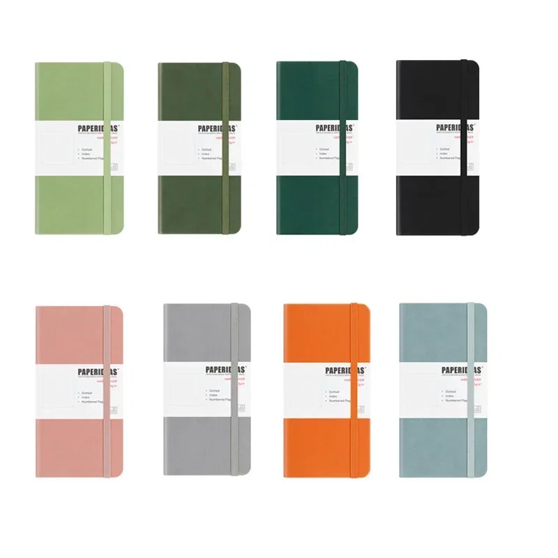 Travel Notebook Numbered Hard  - Notebook Dotted A5 ulasan dan harga