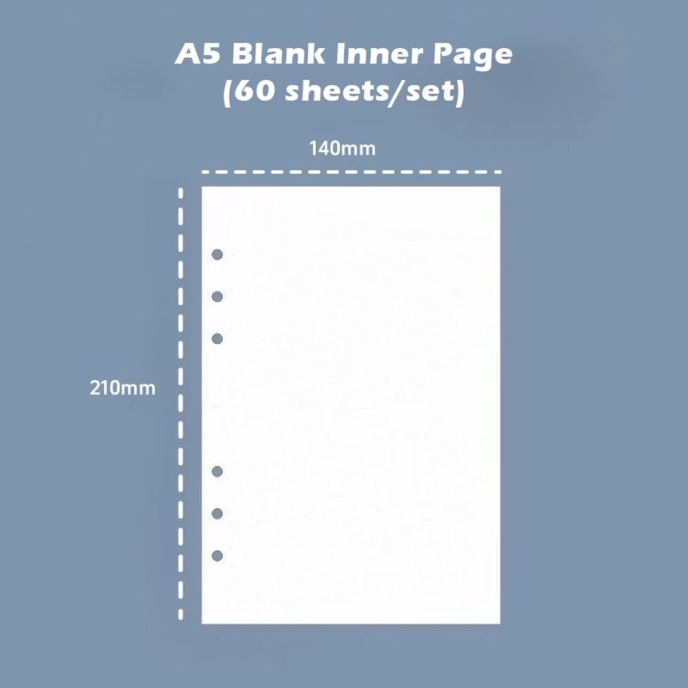 Korean A5 Loose-leaf Notebook  - Notebook Dotted A5 ulasan dan harga