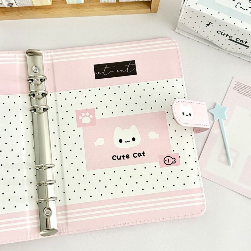Korean A5 Loose-leaf Notebook  - Notebook Dotted A5 ulasan dan harga
