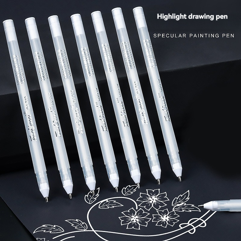5 PCS White Manga Marker Pens  - Whiteboard Marker Set ulasan dan harga