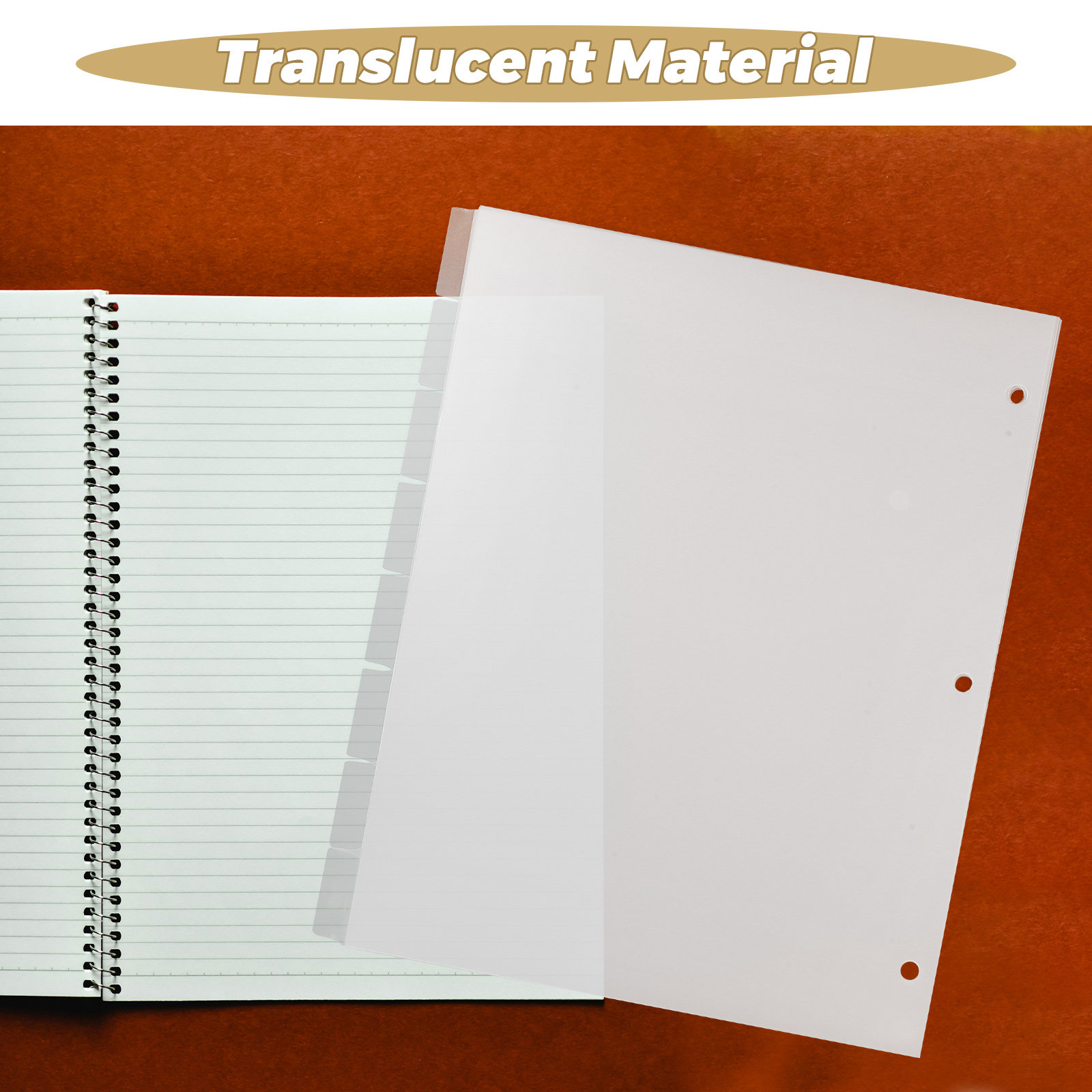 8Sheets Color-Coded Index Divi - Index Tab Divider ulasan dan harga