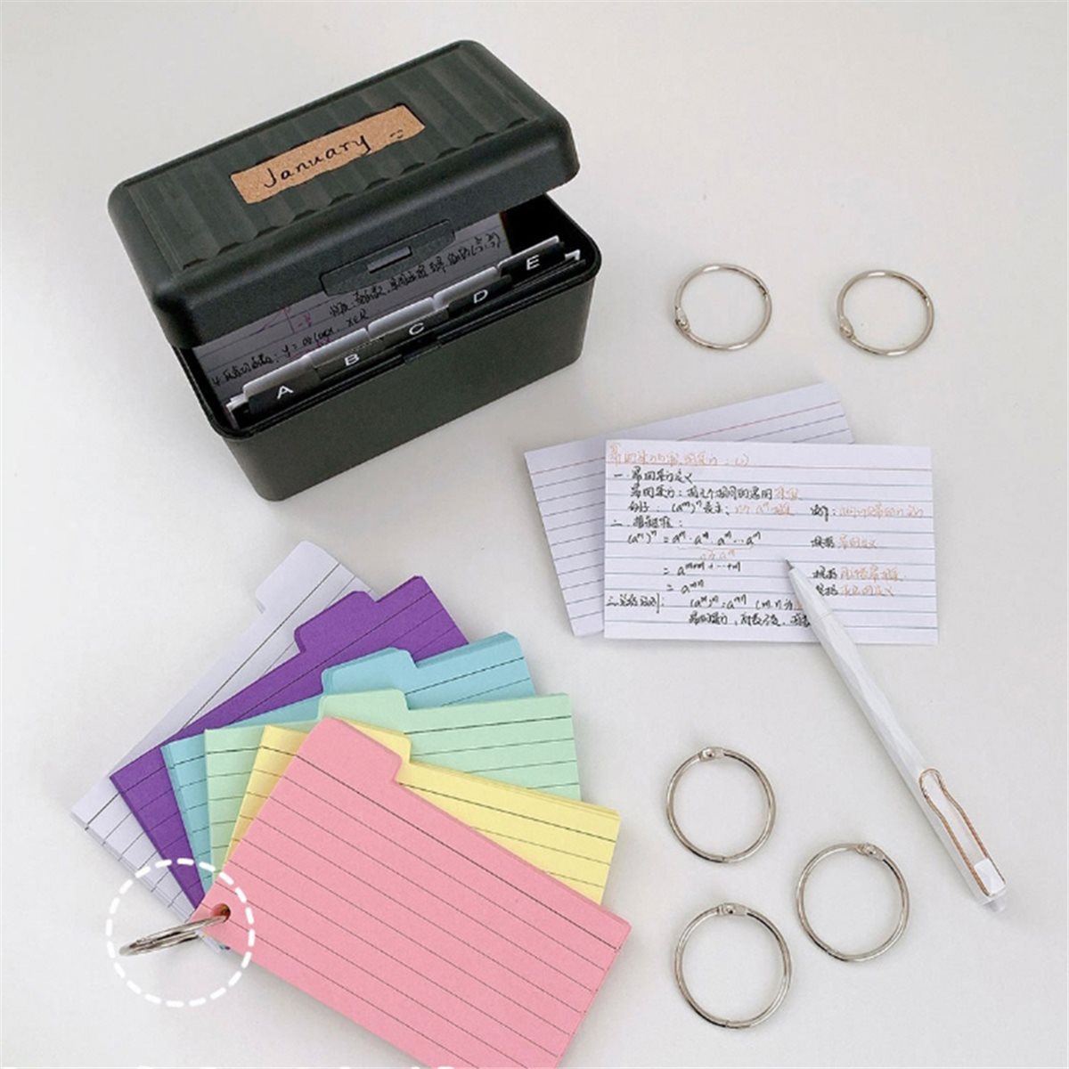 828 Mega Sale 3x 5 Index Card  - Index Tab Divider ulasan dan harga