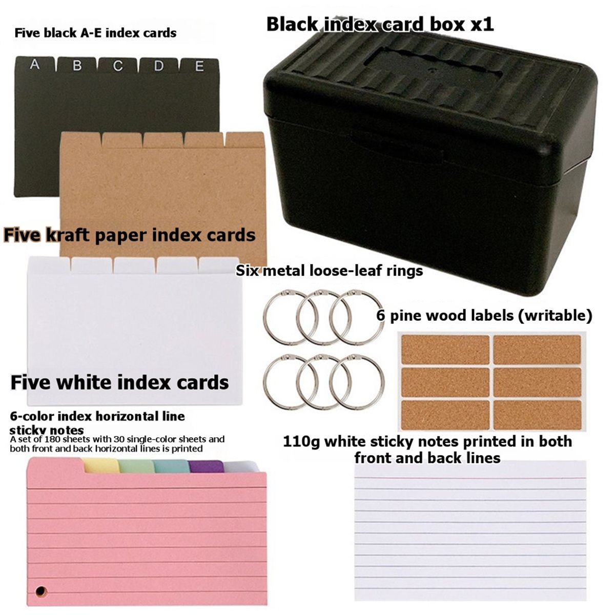 828 Mega Sale 3x 5 Index Card  - Index Tab Divider ulasan dan harga