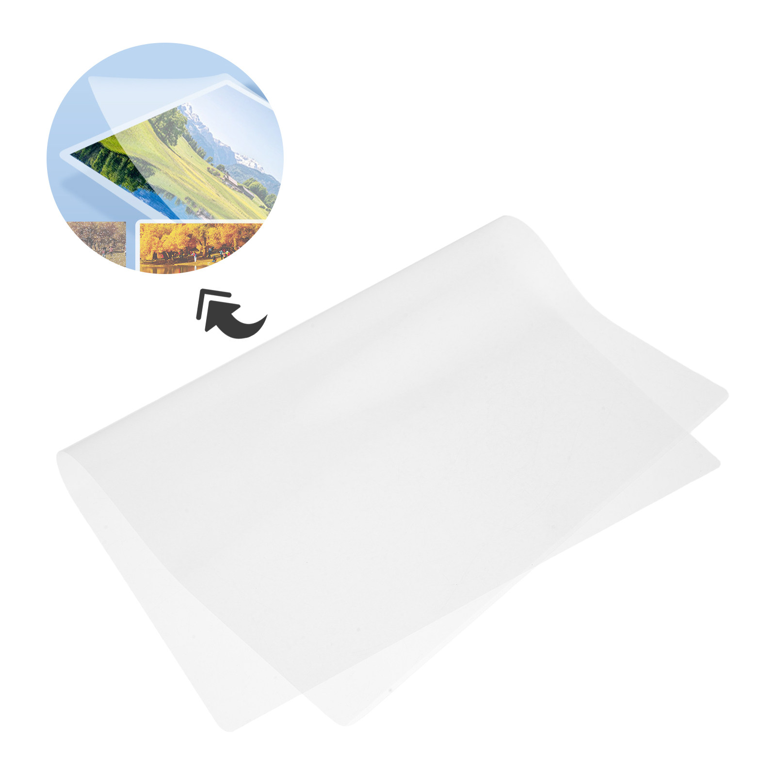 100 Sheets A4 Thermal Laminati - Document Laminator Pouch ulasan dan harga