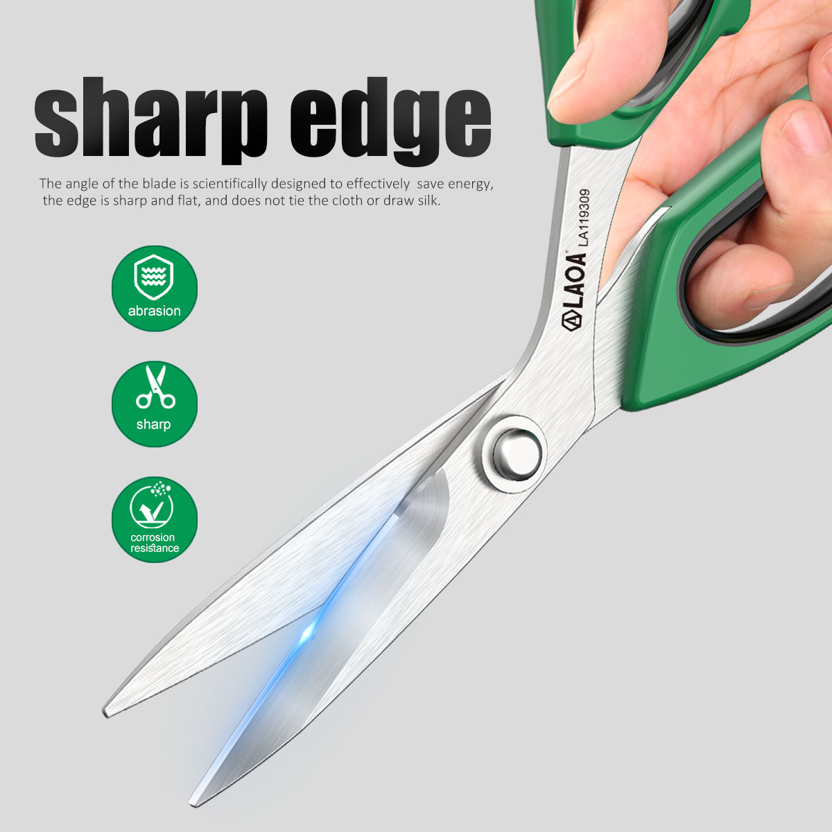 LAOA Stainless Steel Multi-Pur - Scissors Stainless Craft ulasan dan harga