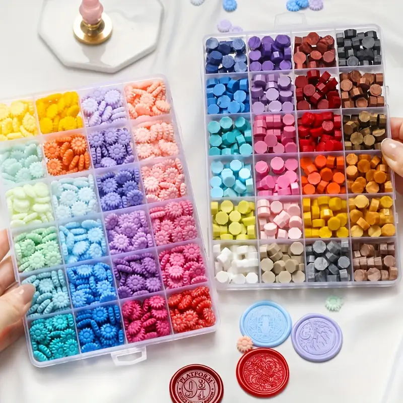 600Pcs Box Sealing Wax Beads,  - Wax Seal Stamp Kit ulasan dan harga
