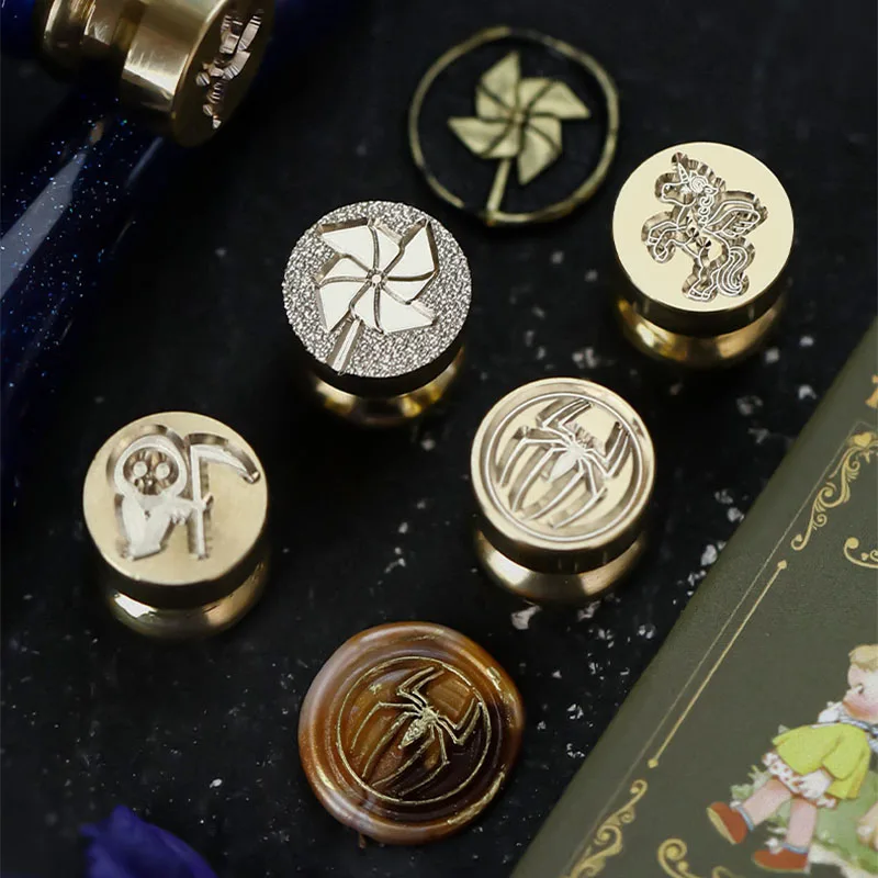 Moon Star Christmas Pattern Wa - Wax Seal Stamp Kit ulasan dan harga