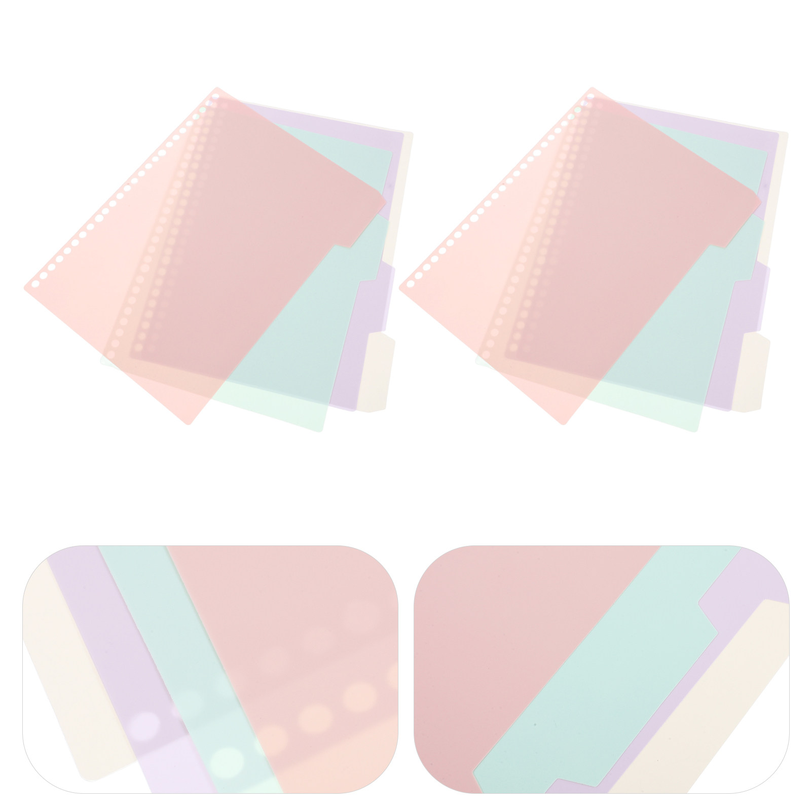 15Sets B5 Plastic Binder Divid - Index Tab Divider ulasan dan harga
