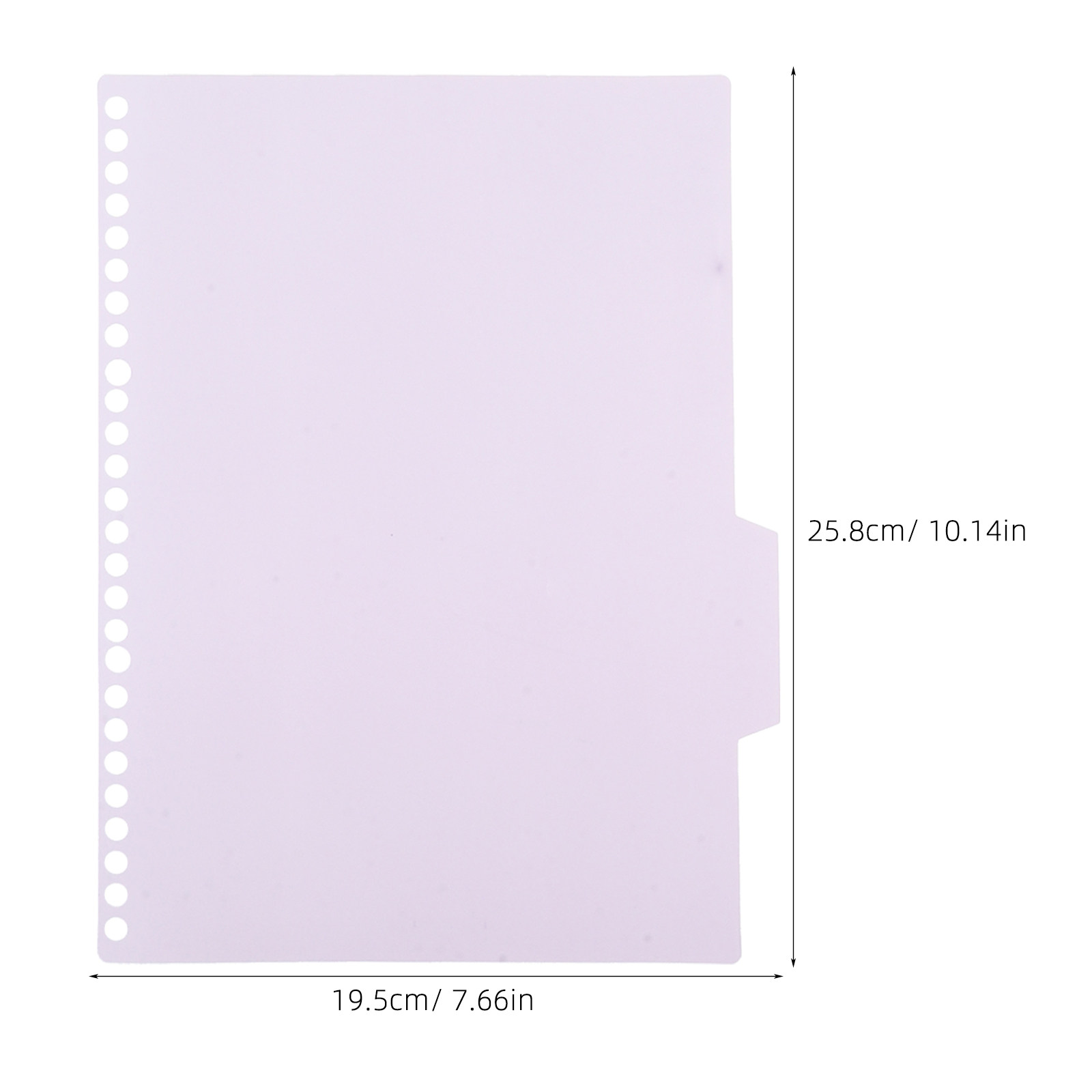 15Sets B5 Plastic Binder Divid - Index Tab Divider ulasan dan harga