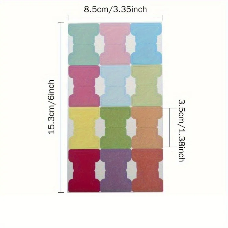 Colorful Sticky Index Tabs - W - Index Tab Divider ulasan dan harga